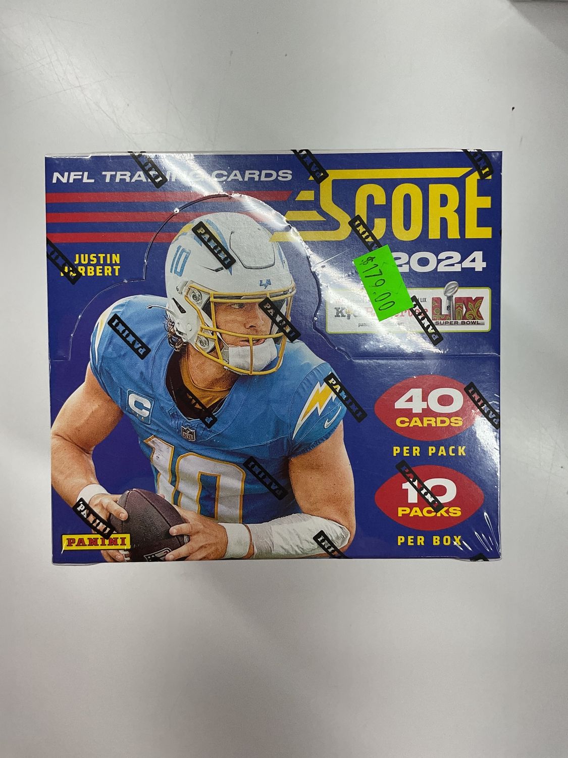 2024 Panini Score Football Factory Sealed Hobby Box 10 Packs 400 Cards 4 AUTOS!