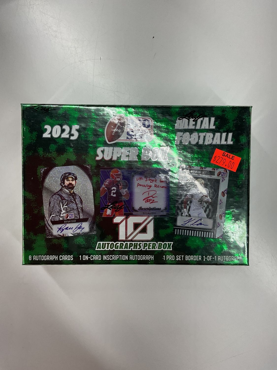 2025 Pro Set super box metal football