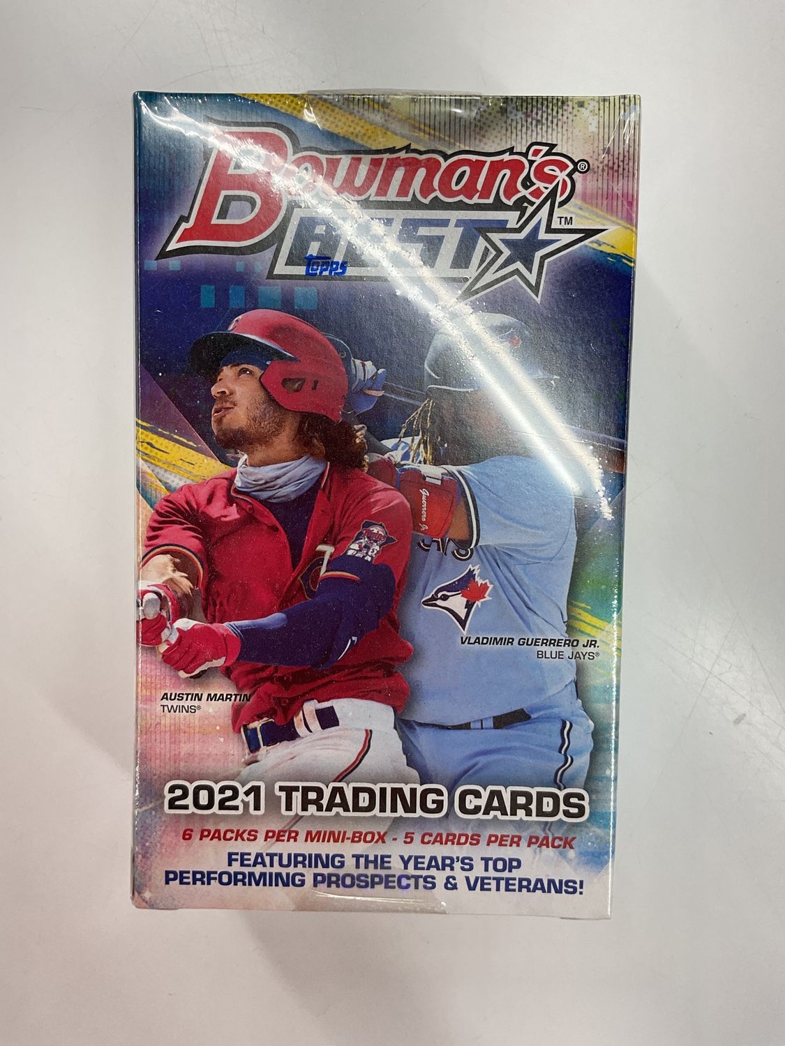 2021 Bowman Best Baseball 1/2 Hobby Box