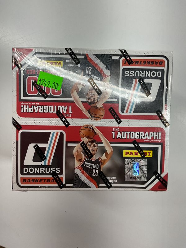 24/25 Donruss Basketball Jumbo pack hobby box