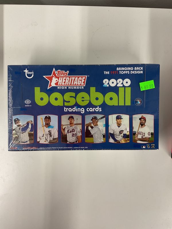 Topps heritage high number 2020 baseball trading cards