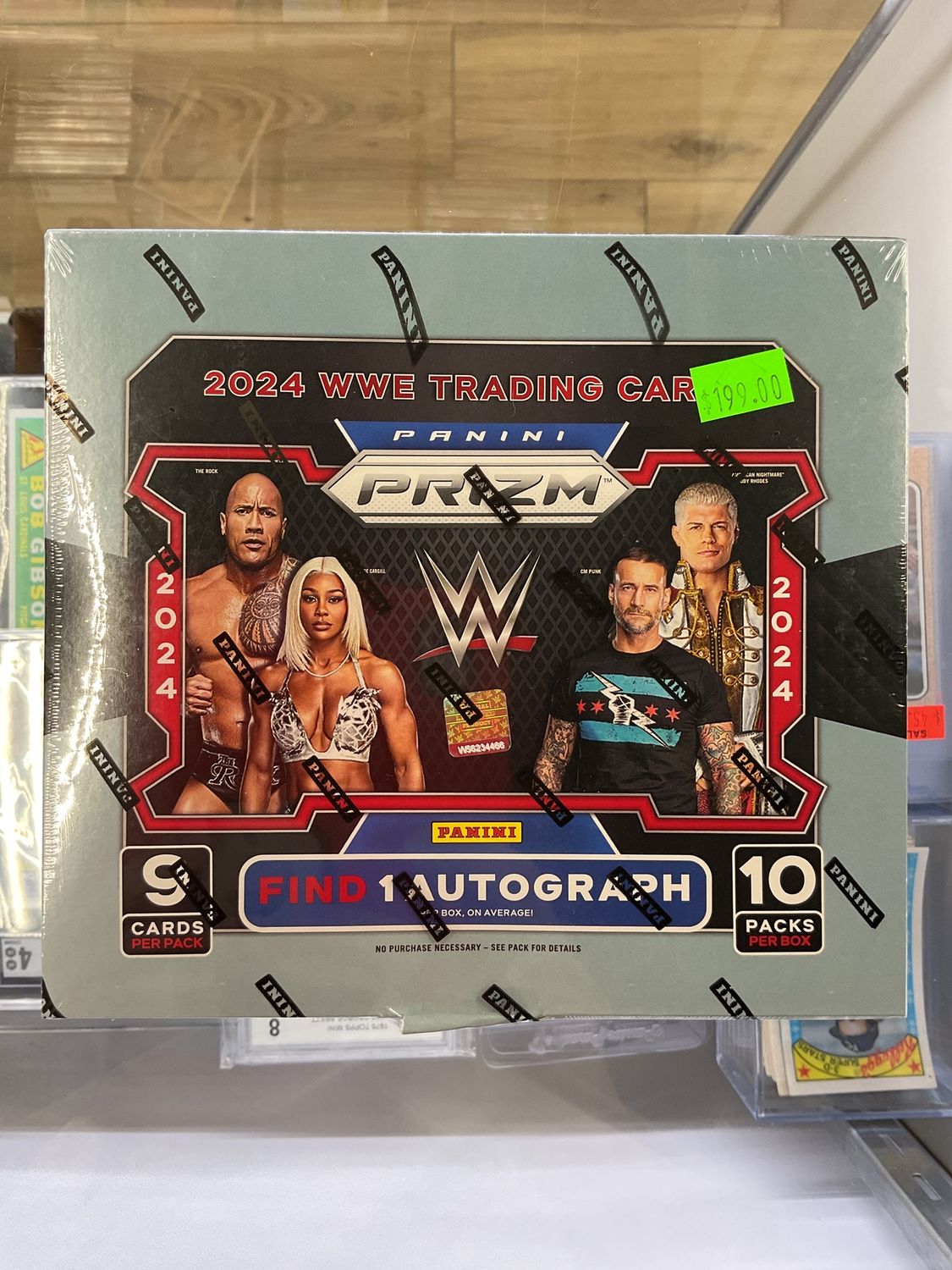 2024 wwe trading cards Under card hobby box