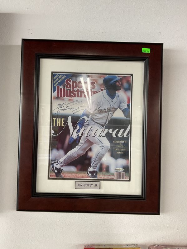 Ken Griffey Jr Autographed Sports Illustrated Magazine Authenticated