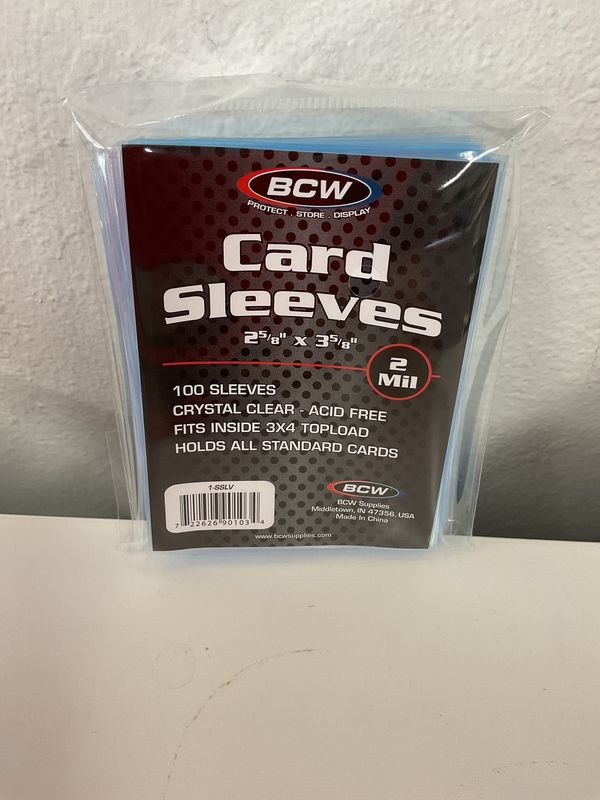 bcw 100CT SOFT sleeves
