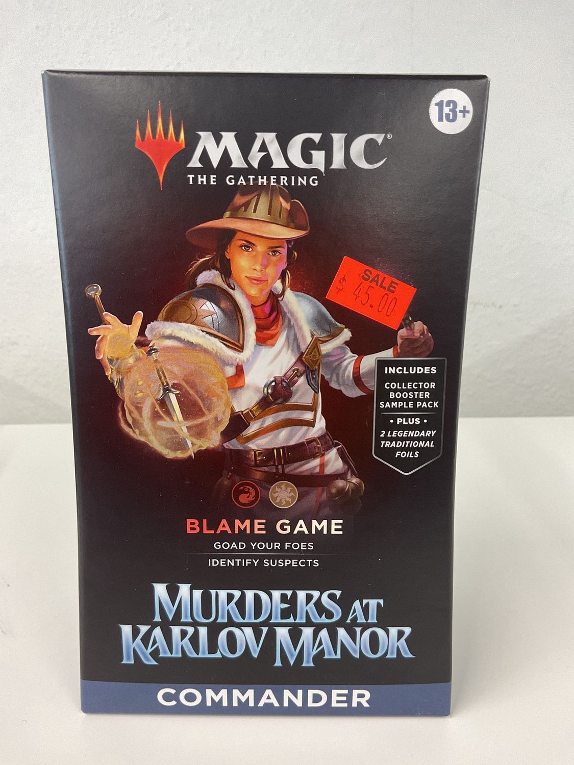 Murders at Karpov manor commander deck