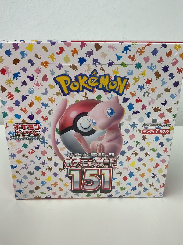 Pokémon 151  booster box  (Jp)