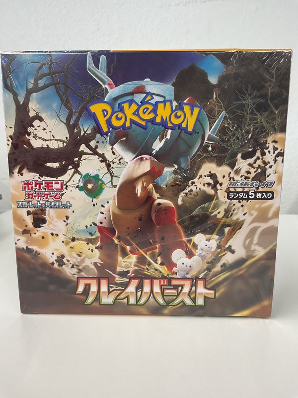 NEW 1box pokemon card CLAY BURST Booster Box New Japanese