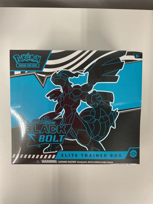 Pokemon Black Bolt Elite Trainer Box