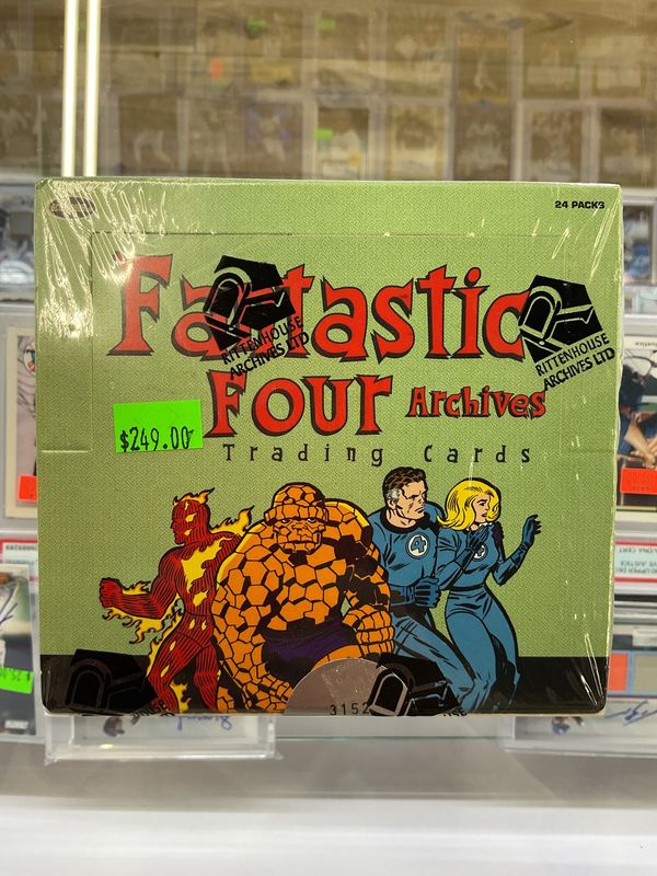 2008 Fantastic Four Archives Sealed Trading Cards