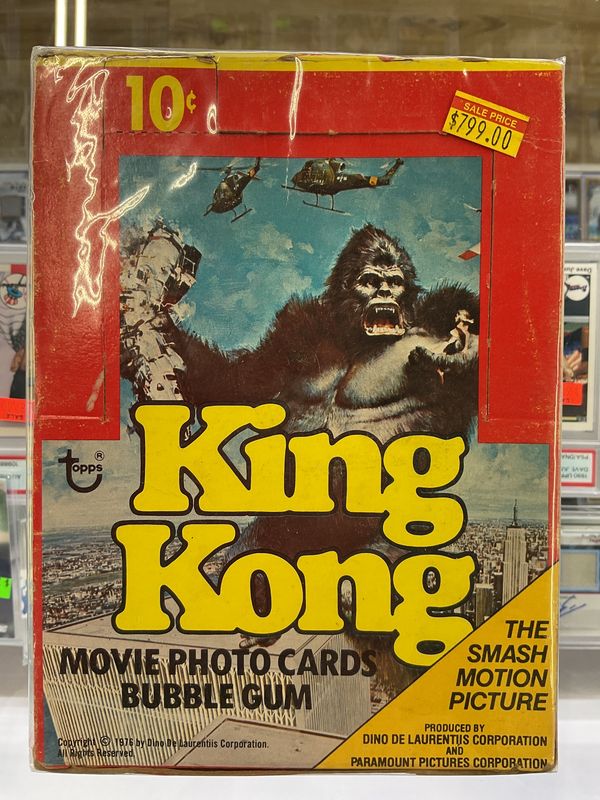 King Kong 1976 Topps Factory Sealed