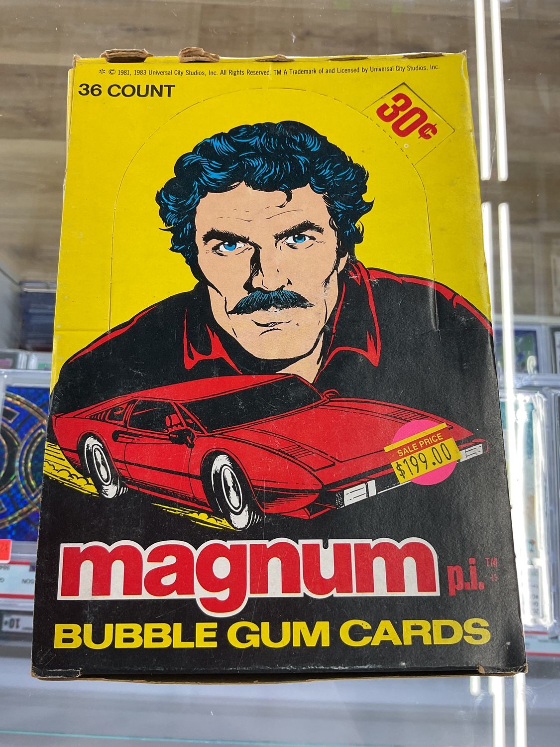 1981 Donruss *Unsealed* Magnum Bubble Gum Cards