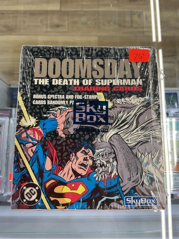 1991 SkyBox Doomsday The Death Of Superman Factory Sealed