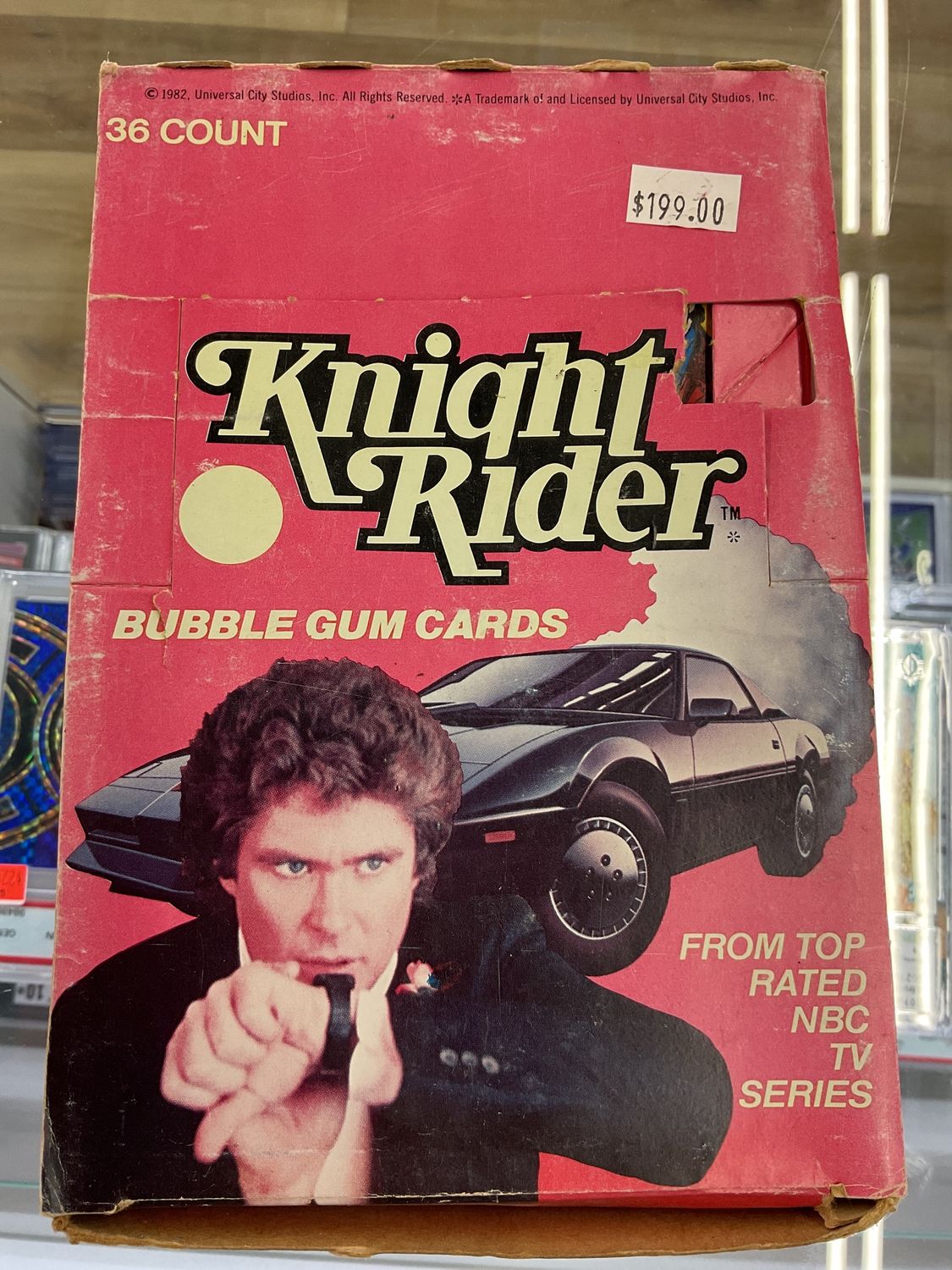 1982 Donruss Knight Rider *Unsealed* Bubble Gum Cards