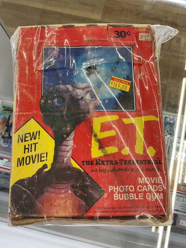 1982 Topps E.T. The Extra-Terrestrial Photo Cards Full Box Sealed