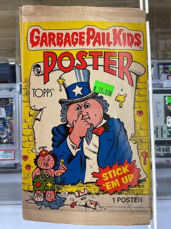 1986 Topps Garbage Pail Kids Sealed Poster