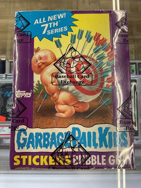 1987 Topps Garbage Pail Kids Sealed Series 7 Wax Box