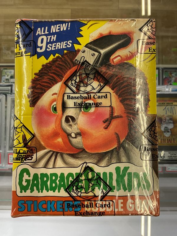 1987 Topps Garbage Pail Kids 9th Series Sealed Box
