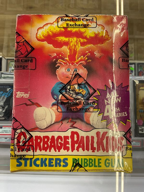 1986 Topps Garbage Pail Kids 4th Series Sealed Box