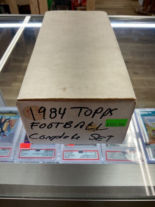 1984 Topps Football Complete Set