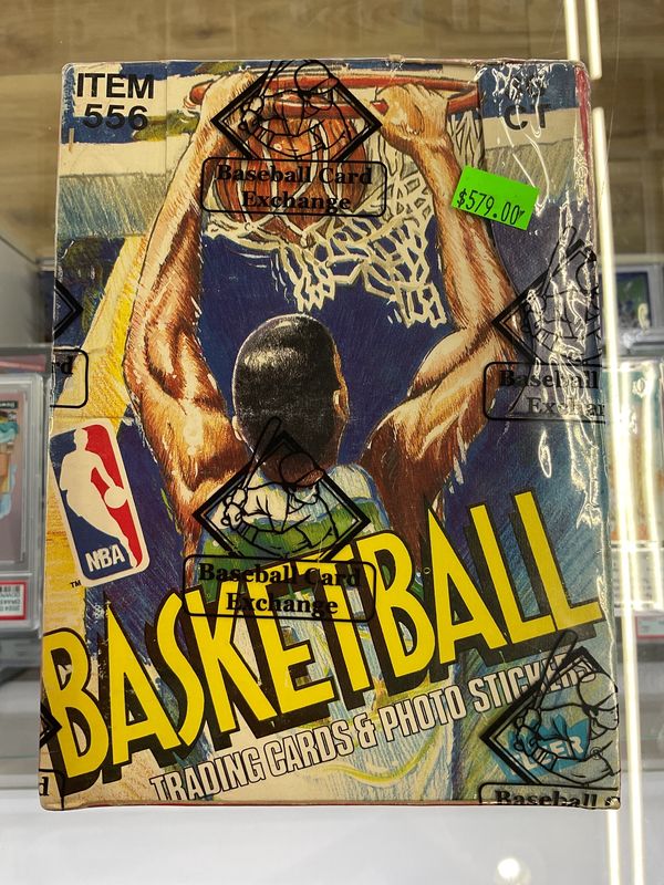 1989-90 Fleer Basketball Sealed Wax Box