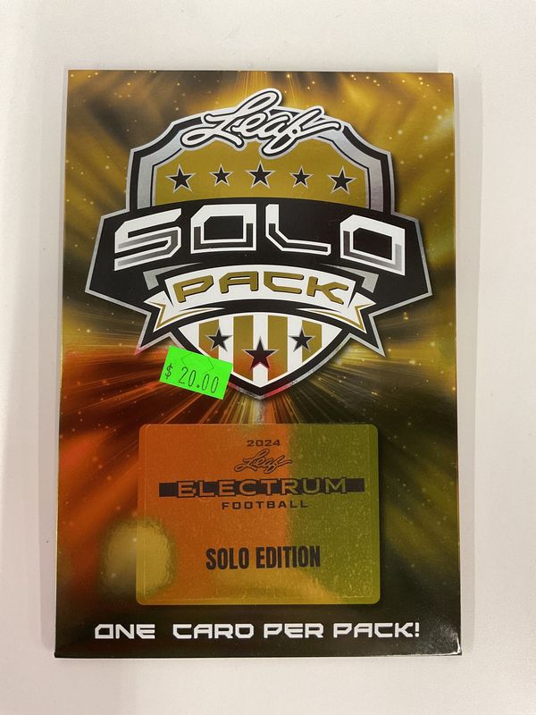 2024 Leaf Electrum Football Solo Pack