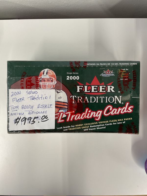 2000 Fleer Tradition Football Jumbo