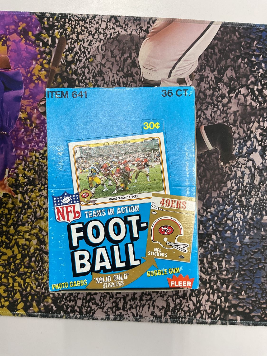 Fleer Football Photo Cards