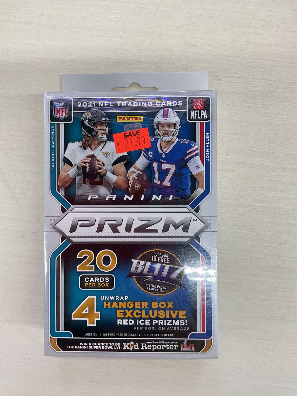 2021 Prizm Football Hangers