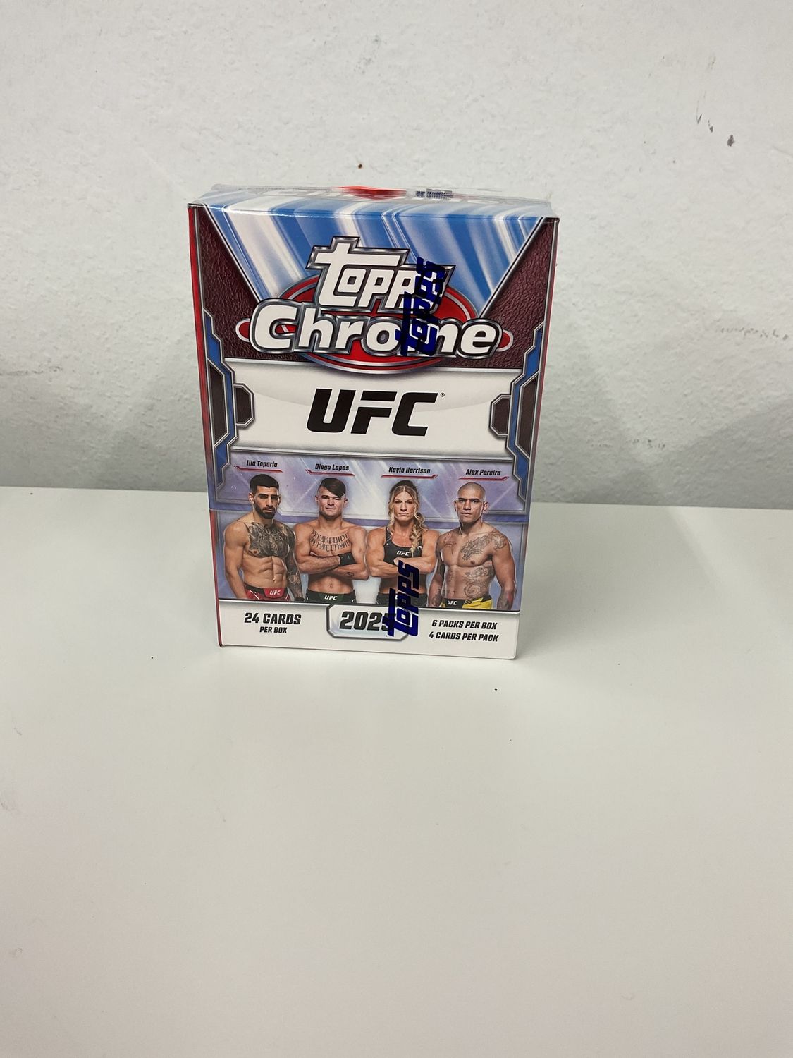 2025 topps chrome ufc blaster box