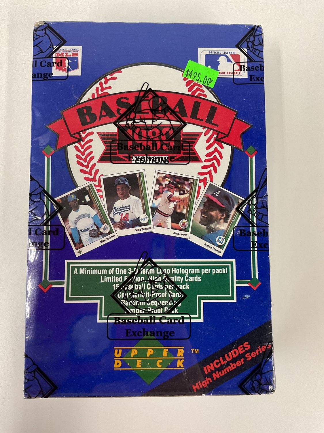 1989 Upper Deck Baseball The Collectors Choice 1989 Edition Full Box