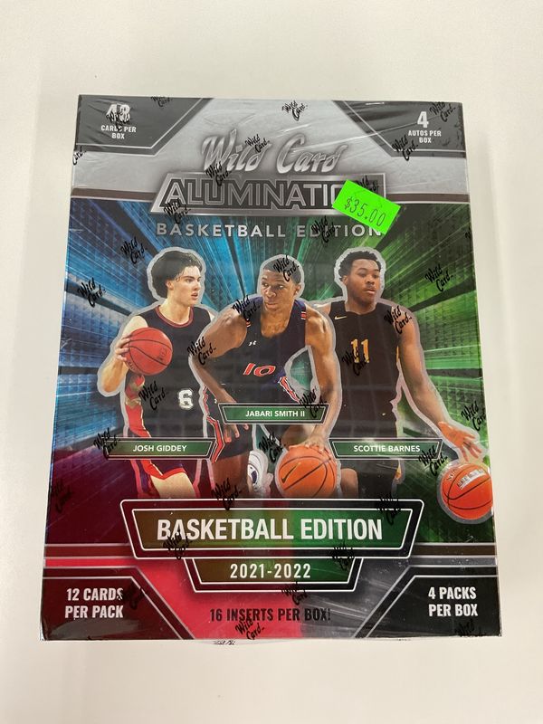 2021/22 Wild Card Alumination Basketball Hobby Box