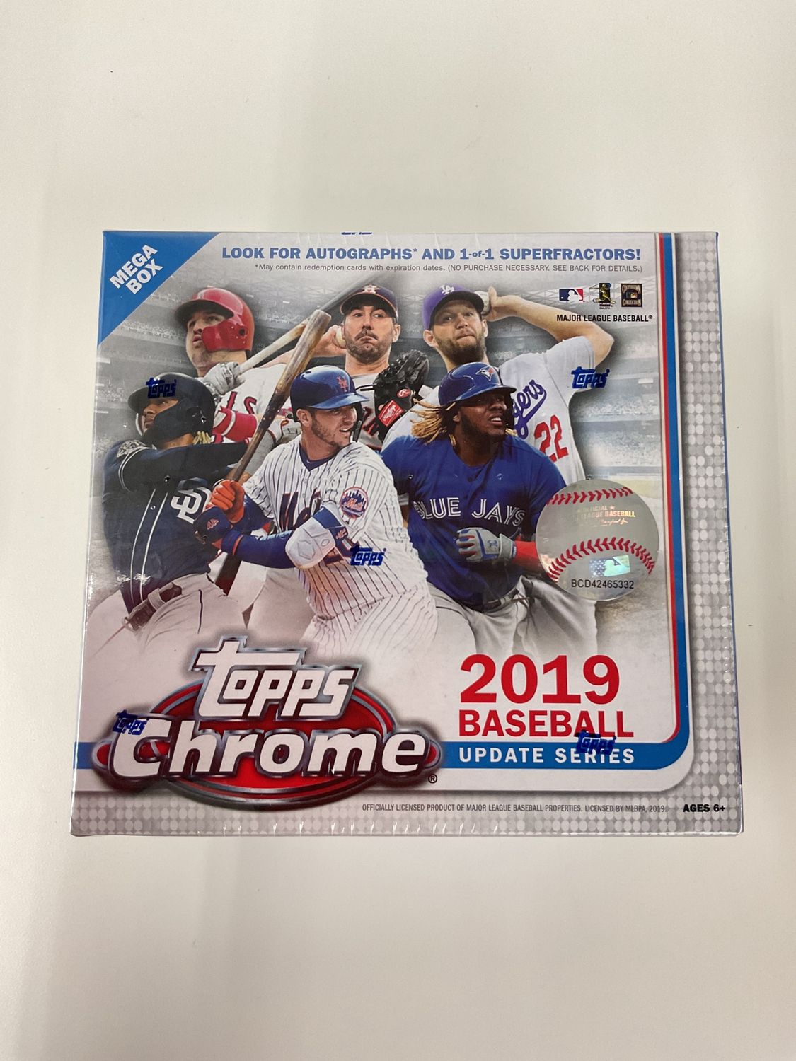 2019 Topps Chrome Update Baseball Mega Box
