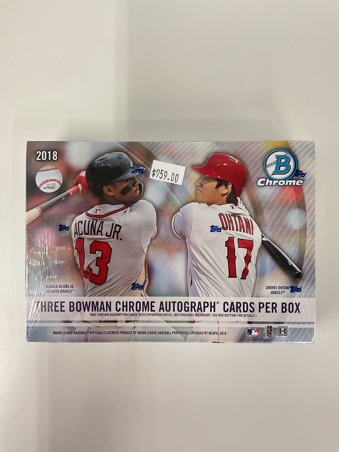 2018  Bowman Chrome Baseball