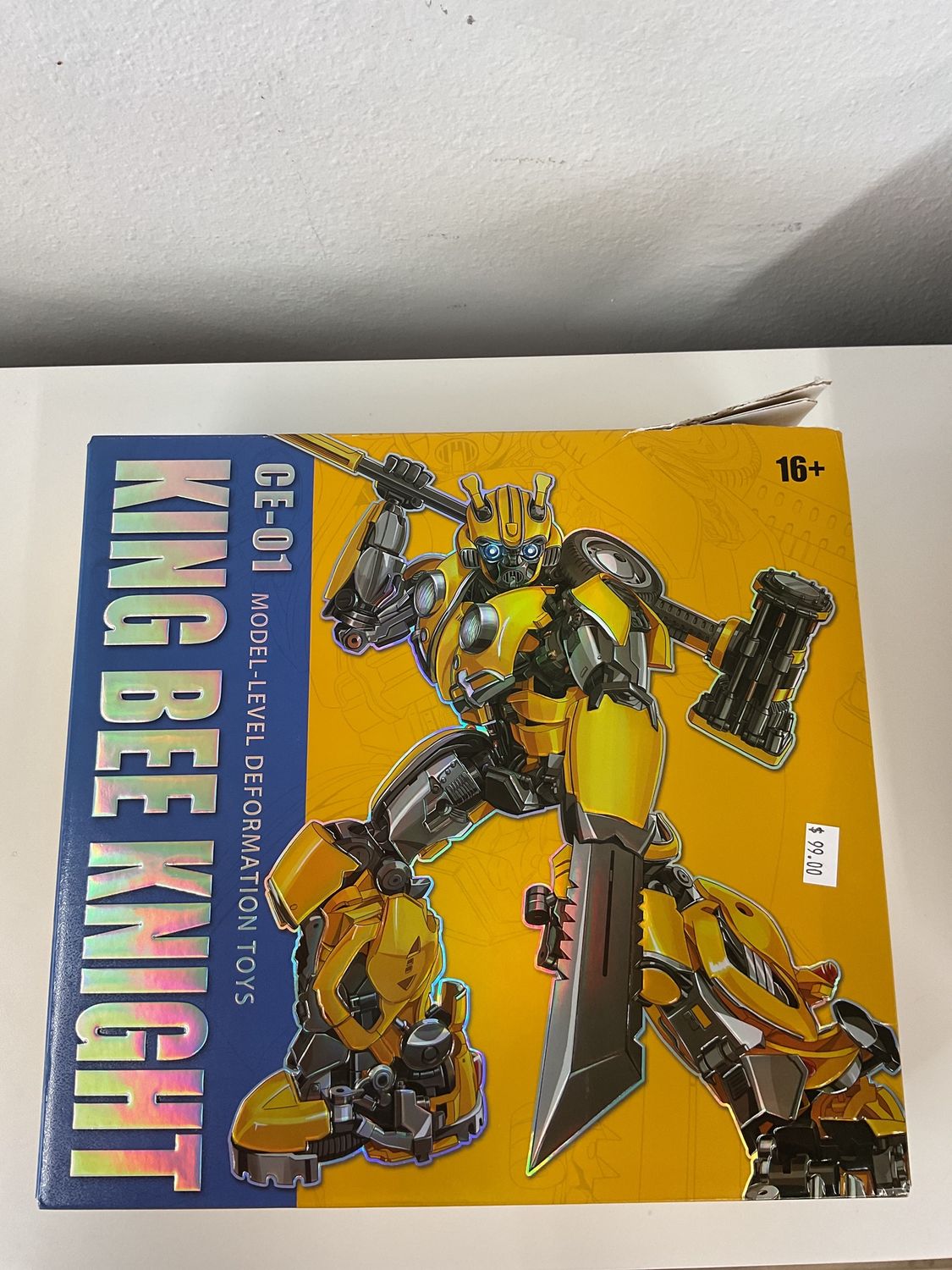 Transformer King Bee Knight Ce-01 model level Deformation