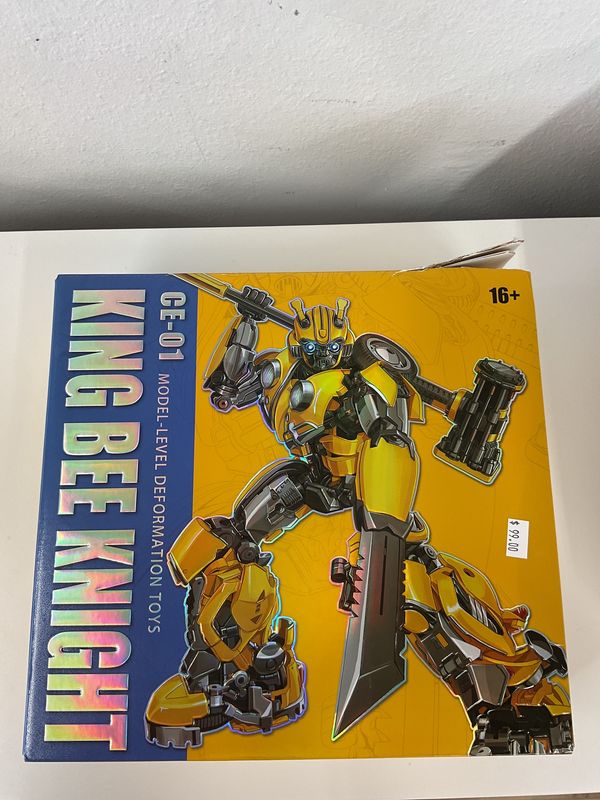 Transformer King Bee Knight Ce-01 model level Deformation