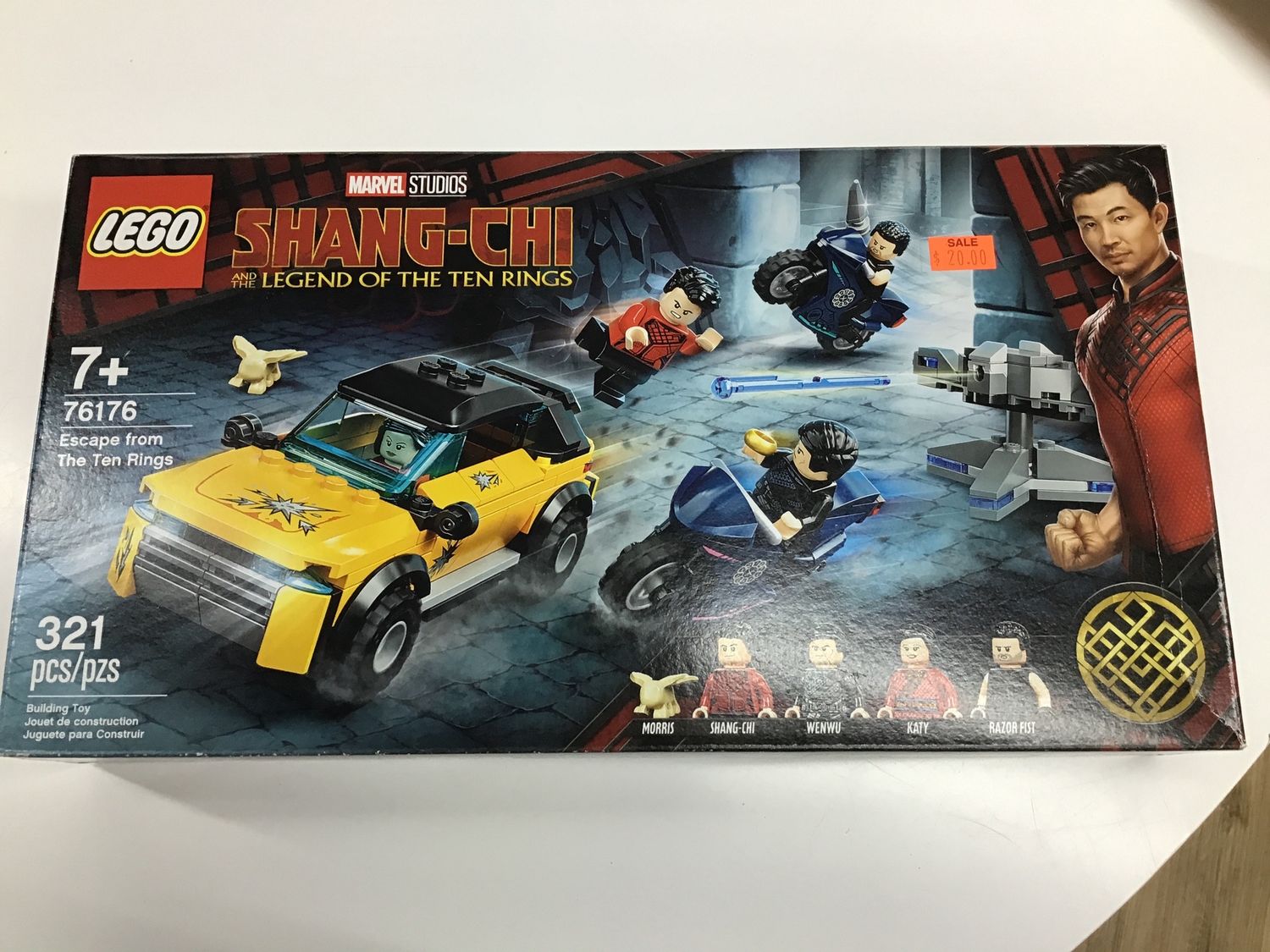 LEGO Marvel Shang-Chi Escape from The Ten Rings 76176 Building Kit (321 Pieces)