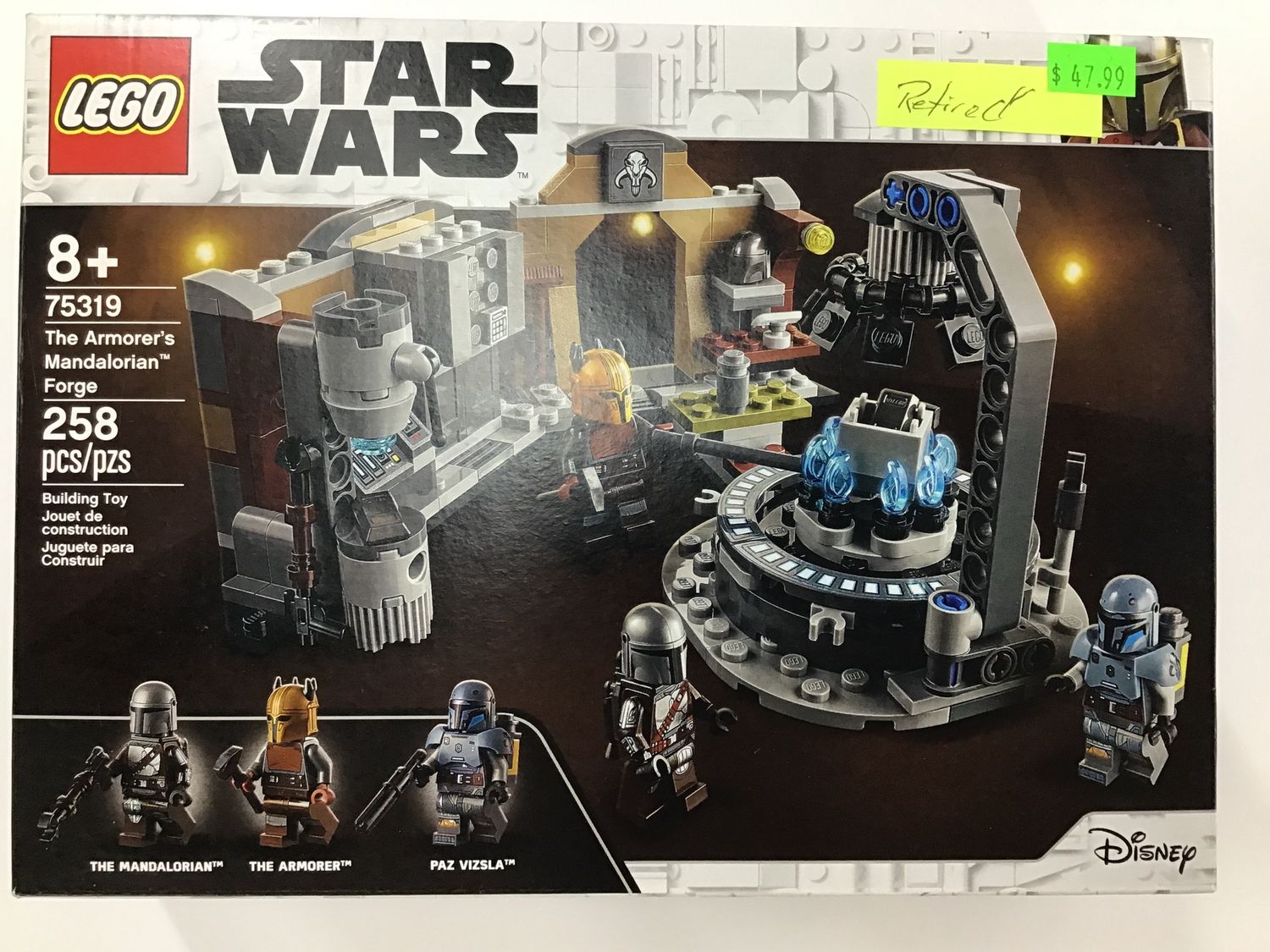 Lego the armorers mandalorian forge