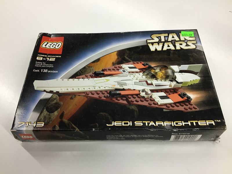 Lego star wars jedi starfighter (7143)
