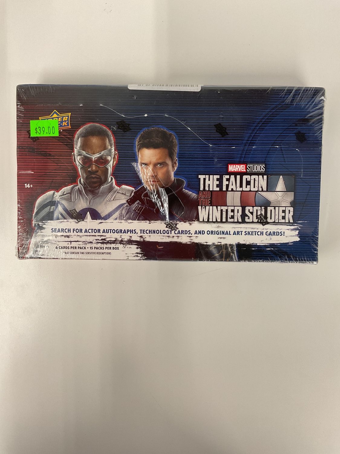 Factory Sealed Hobby Box 2022 UD Marvel The Falcon and the Winter Soldier Cards