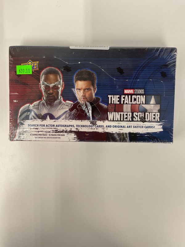 Factory Sealed Hobby Box 2022 UD Marvel The Falcon and the Winter Soldier Cards