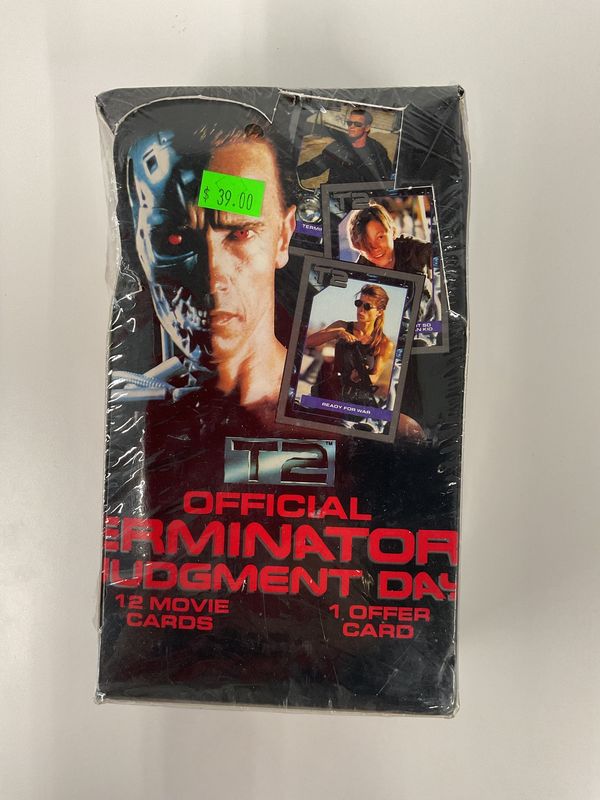 1991 Impel Terminator Judgment Day T2 Movie Trading Card Box Sealed (36 Packs)