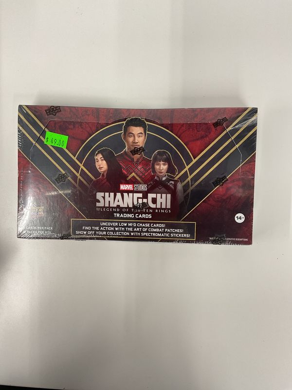 (FACTORY SEALED) 2022 UPPER DECK MARVEL STUDIOS SHANG-CHI LEGEND OF TEN RINGS