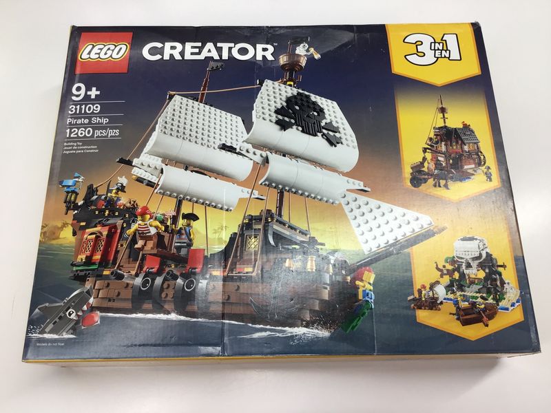 Lego 3 in 1 creator pirate ship