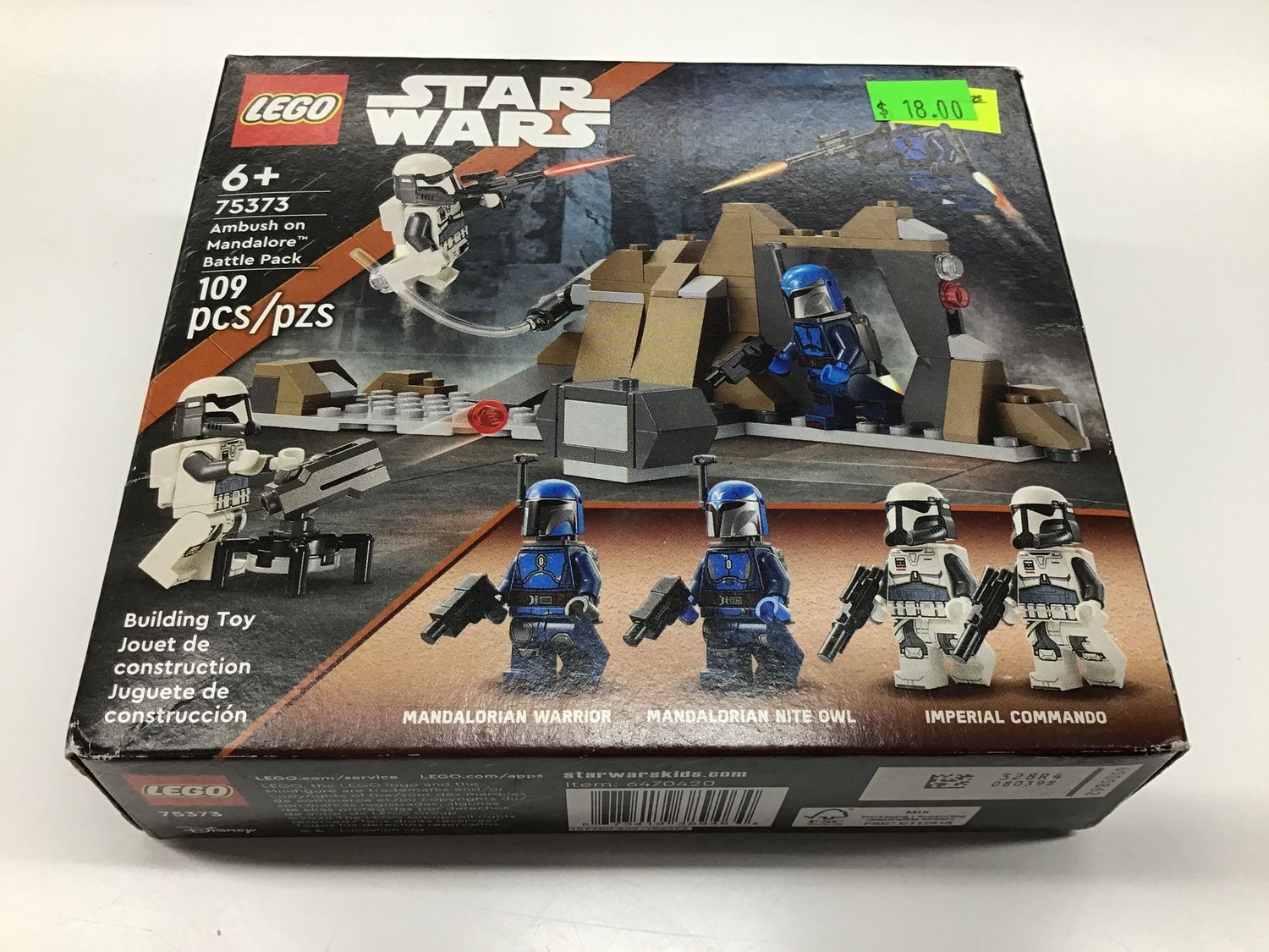 Lego Star Wars ambush on mandalore