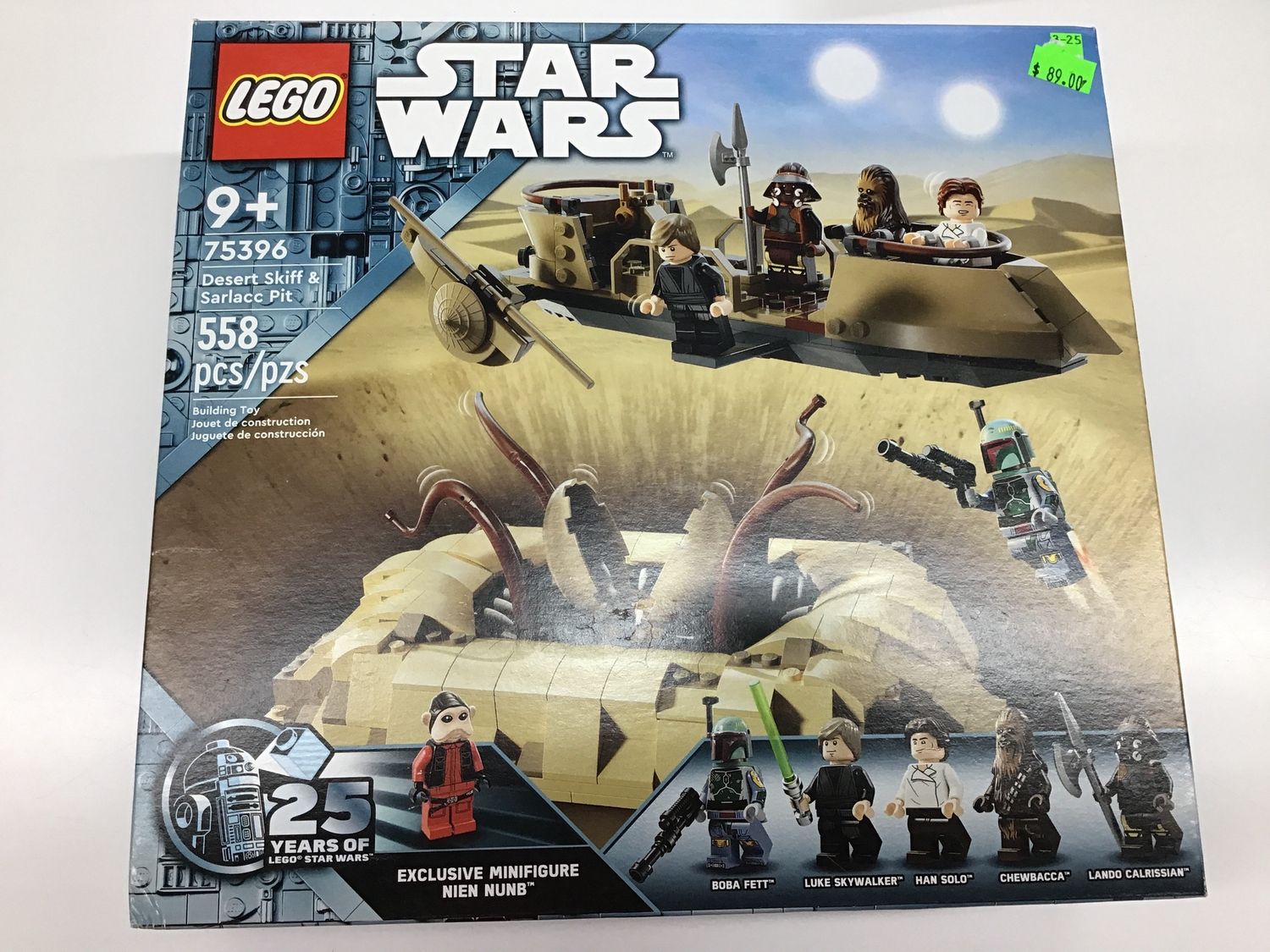lego star wars desert skiff &amp; sarlacc pit
