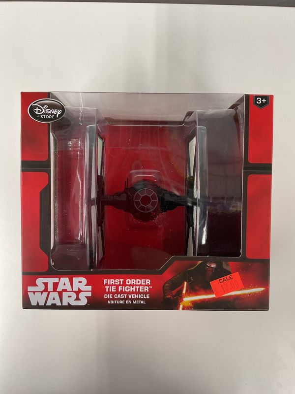 Star Wars First Order Tie Fighter Die Cast Vehicle Sealed