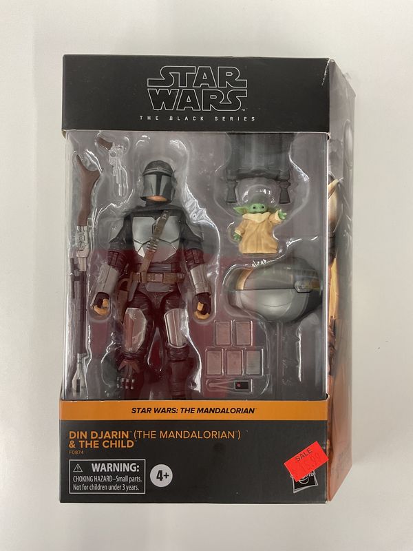 Star Wars: The Mandalorian Din Djarin &amp; The Child Sealed Action Figure