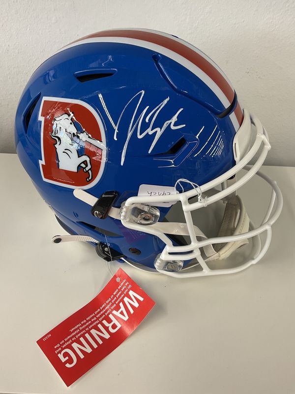 John Lynch Autographed Full Size Throwback Authentic Riddell Speed Flex