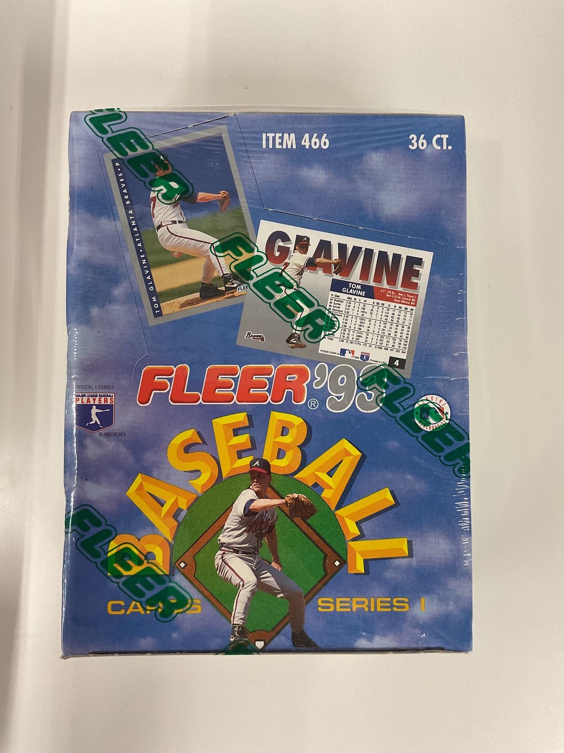 1993 Fleer Baseball Sealed Wax Box