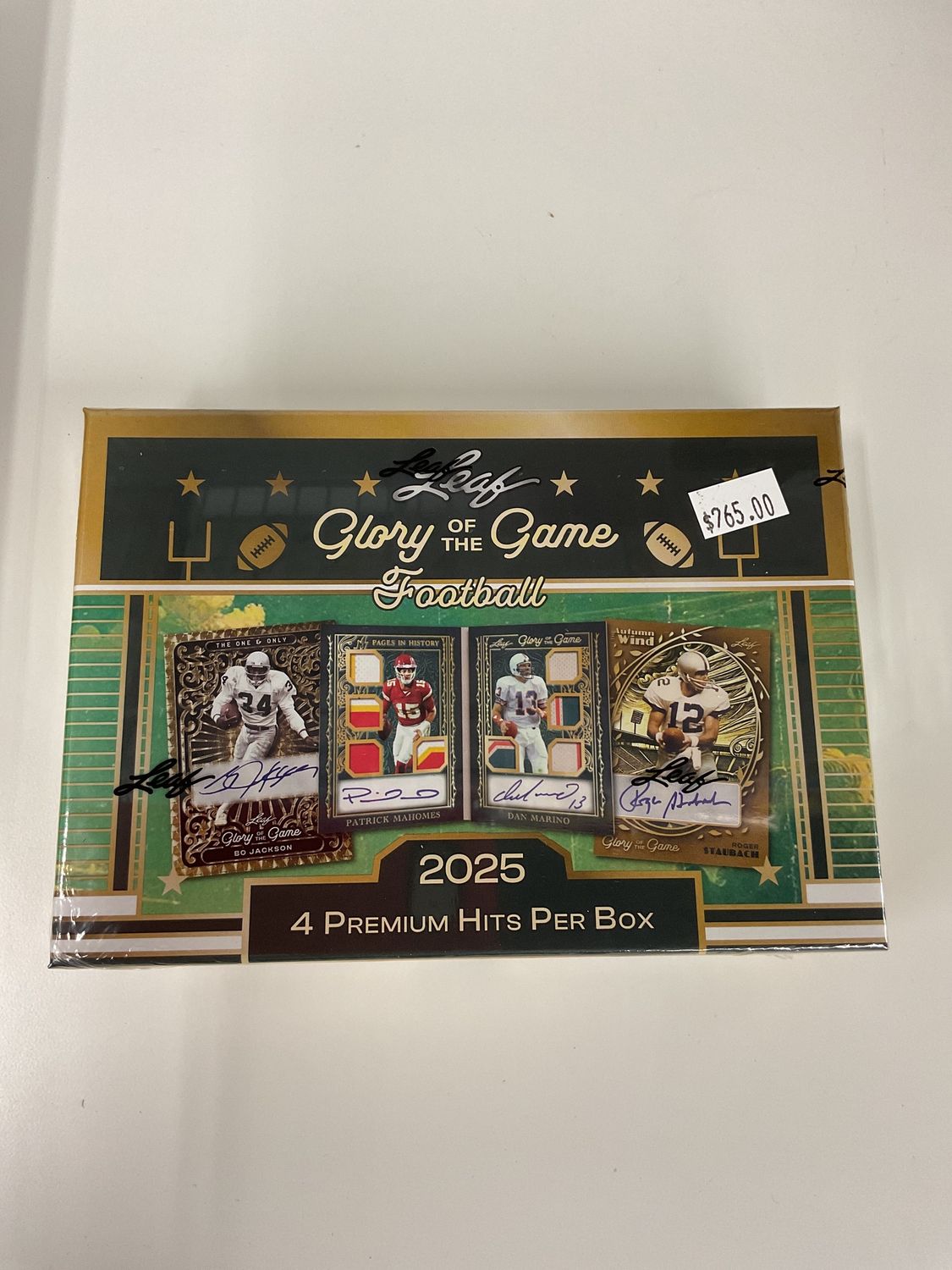 2025 Leaf Glory of the Game Football Hobby Box